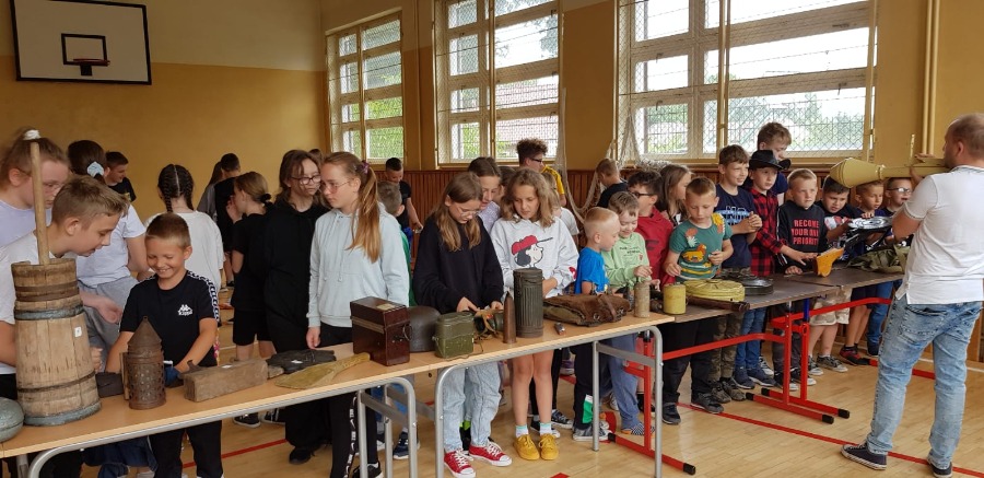 Zdjęcie: Lekcja muzealna w naszej szkole